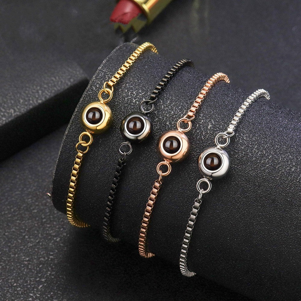 Personalized photo bubble bracelet / Ornela