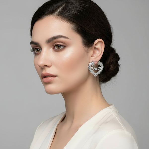 Boucles personnalisé texte / Oryna