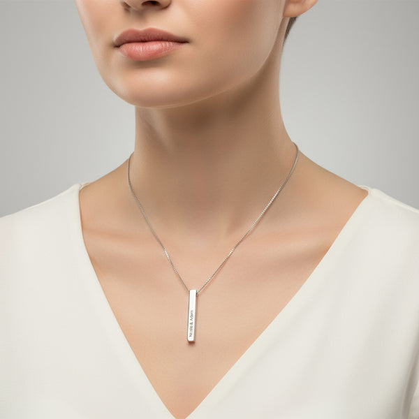 Collier personnalisé prénom lingot / Nali