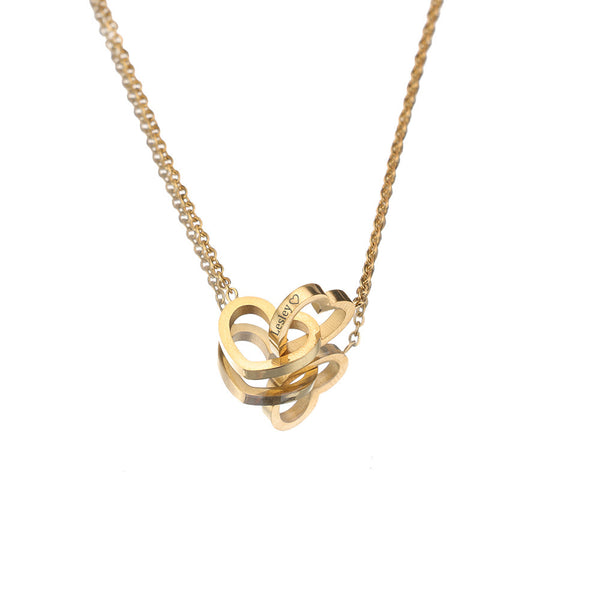 Coffret Ourson avec Collier Gravé & Rose Éternelle