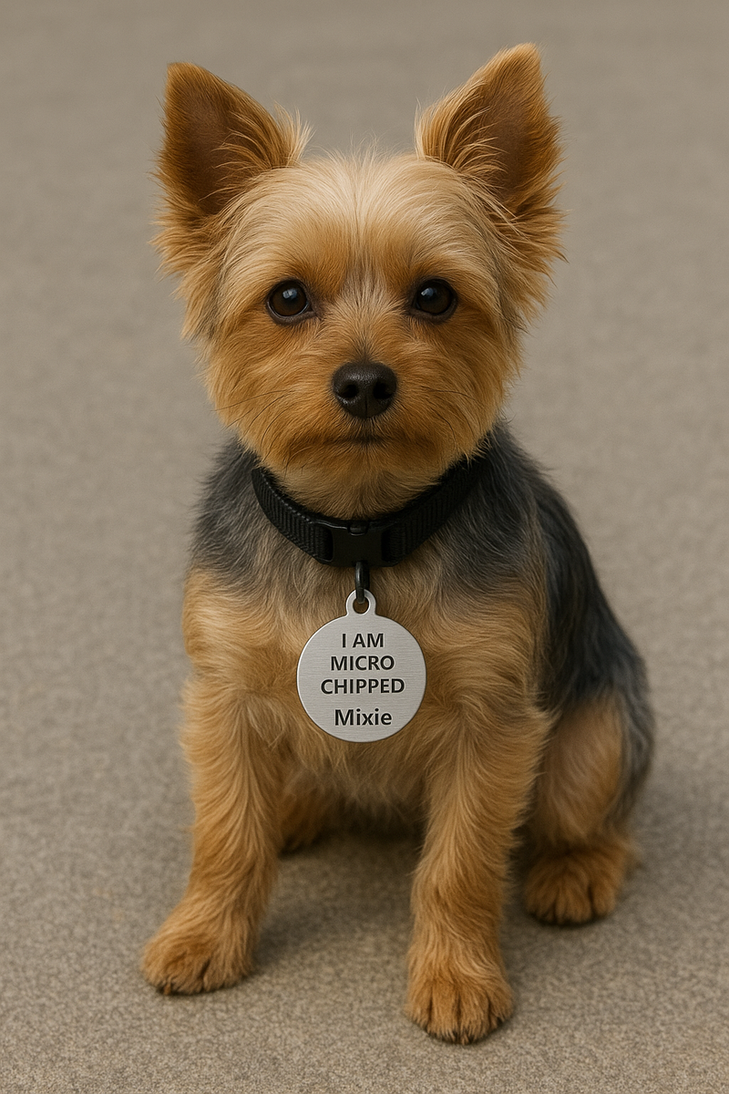 Gravure personnalisé Nametag / Miora