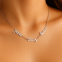 Collier personnalisé 1 à 6 prénoms / Néméa