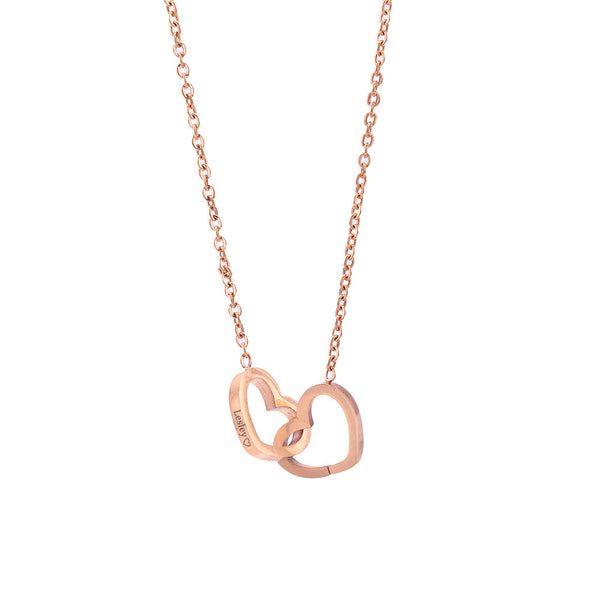 Coffret Ourson avec Collier Gravé & Rose Éternelle