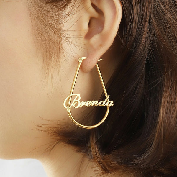 Boucles personnalisé texte / Orvia