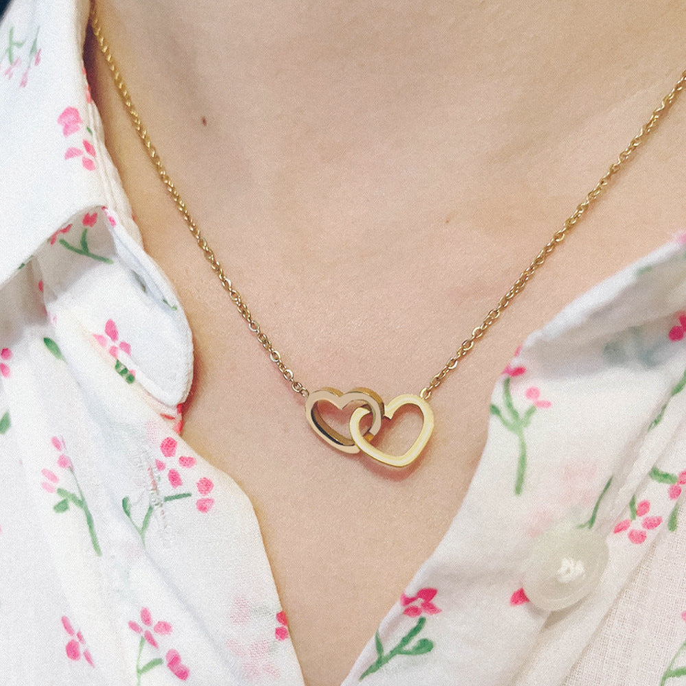 Coffret Ourson avec Collier Gravé & Rose Éternelle