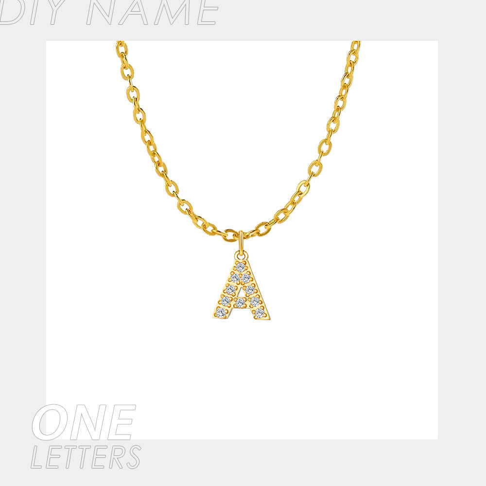 Collier personnalisé lettres / Léria