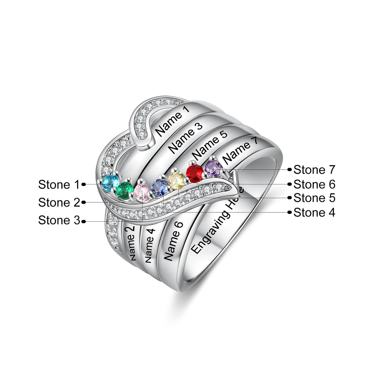 Bague Soléa